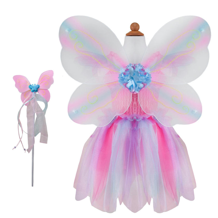 Butterfly Dress & Wings with Wand