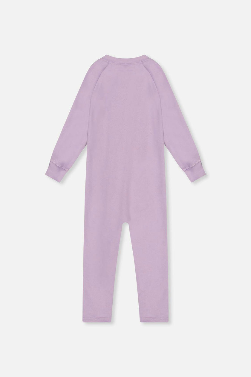 One Piece Thermal Underwear Lavender