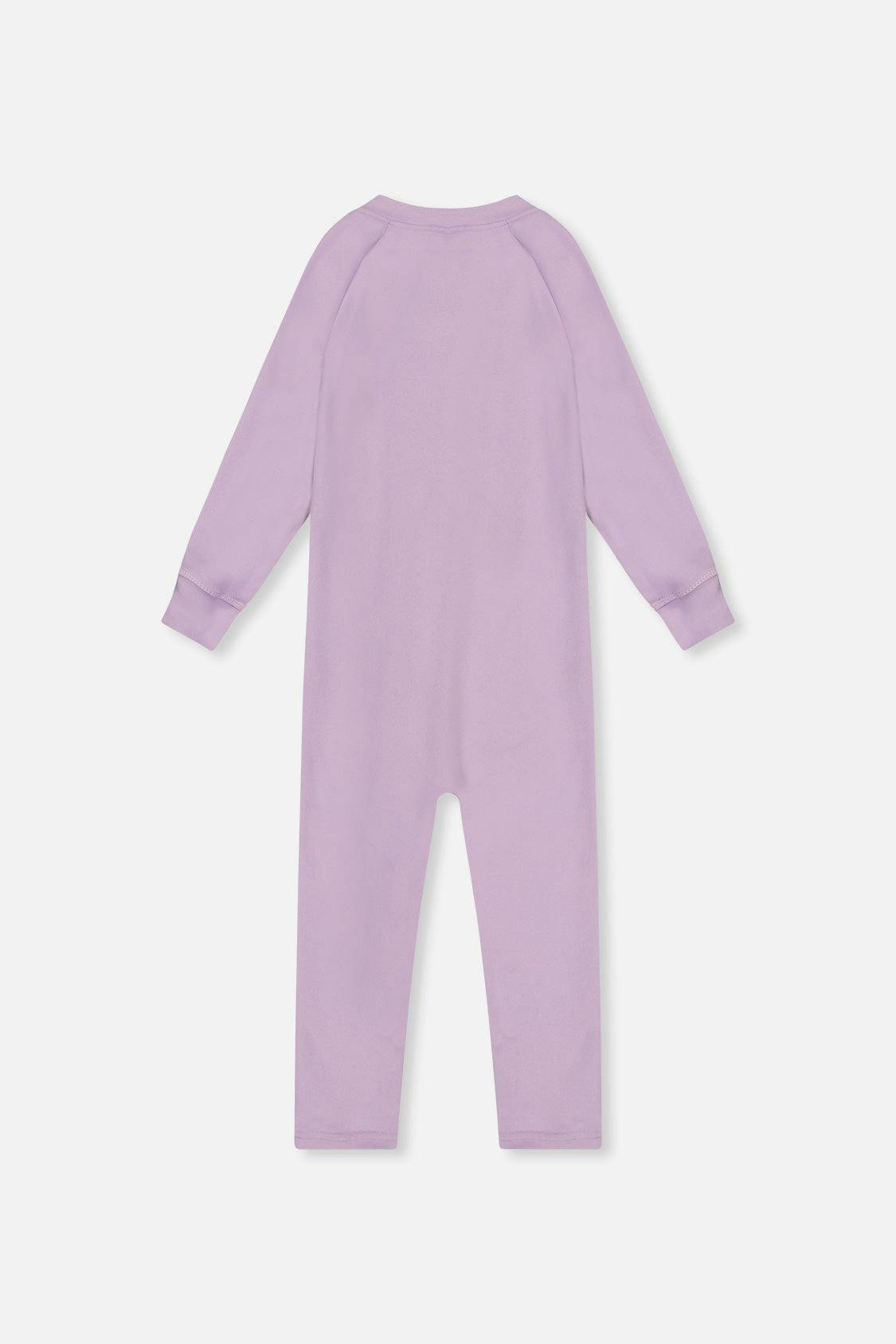 One Piece Thermal Underwear Lavender