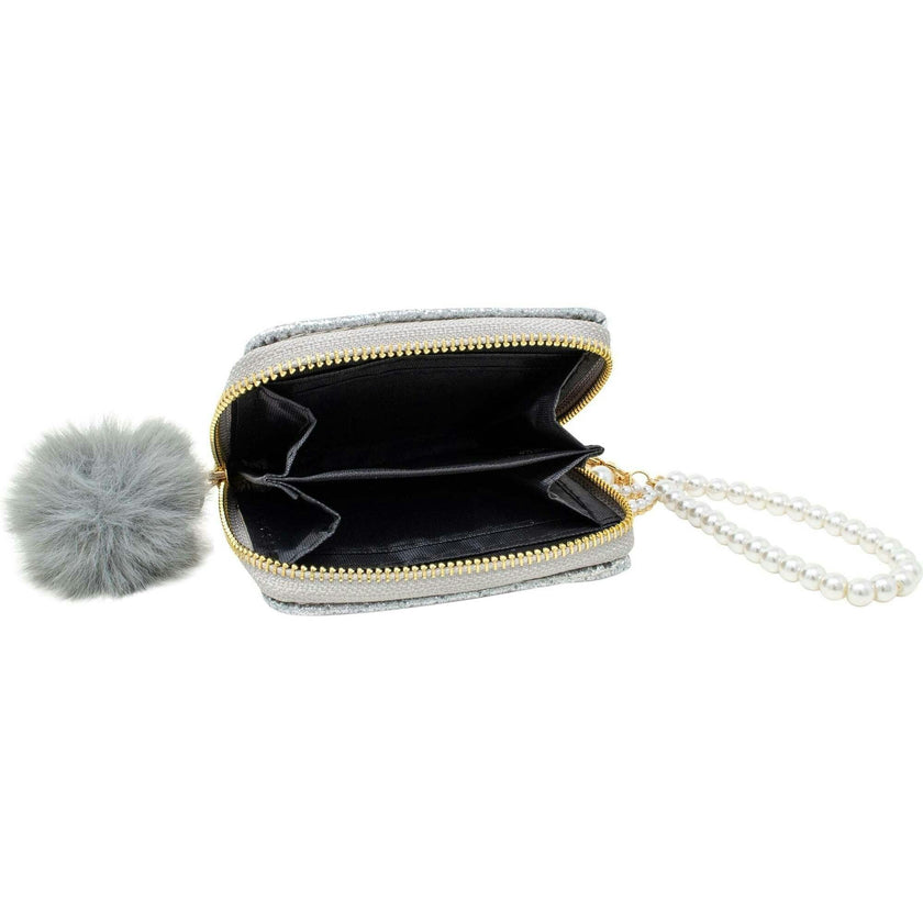 Sparkle Pearl Strap Wallet