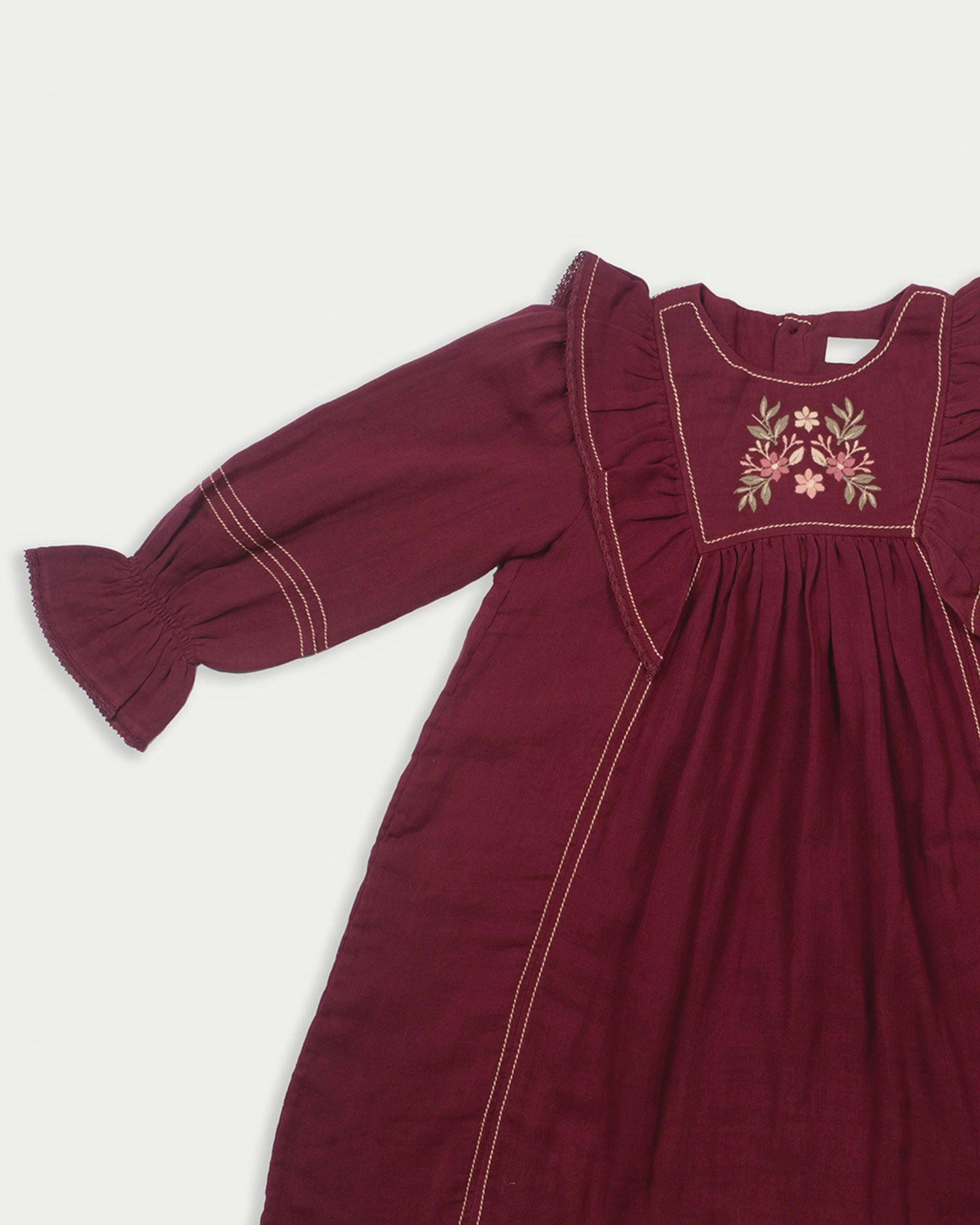 Margot Dress - Plum