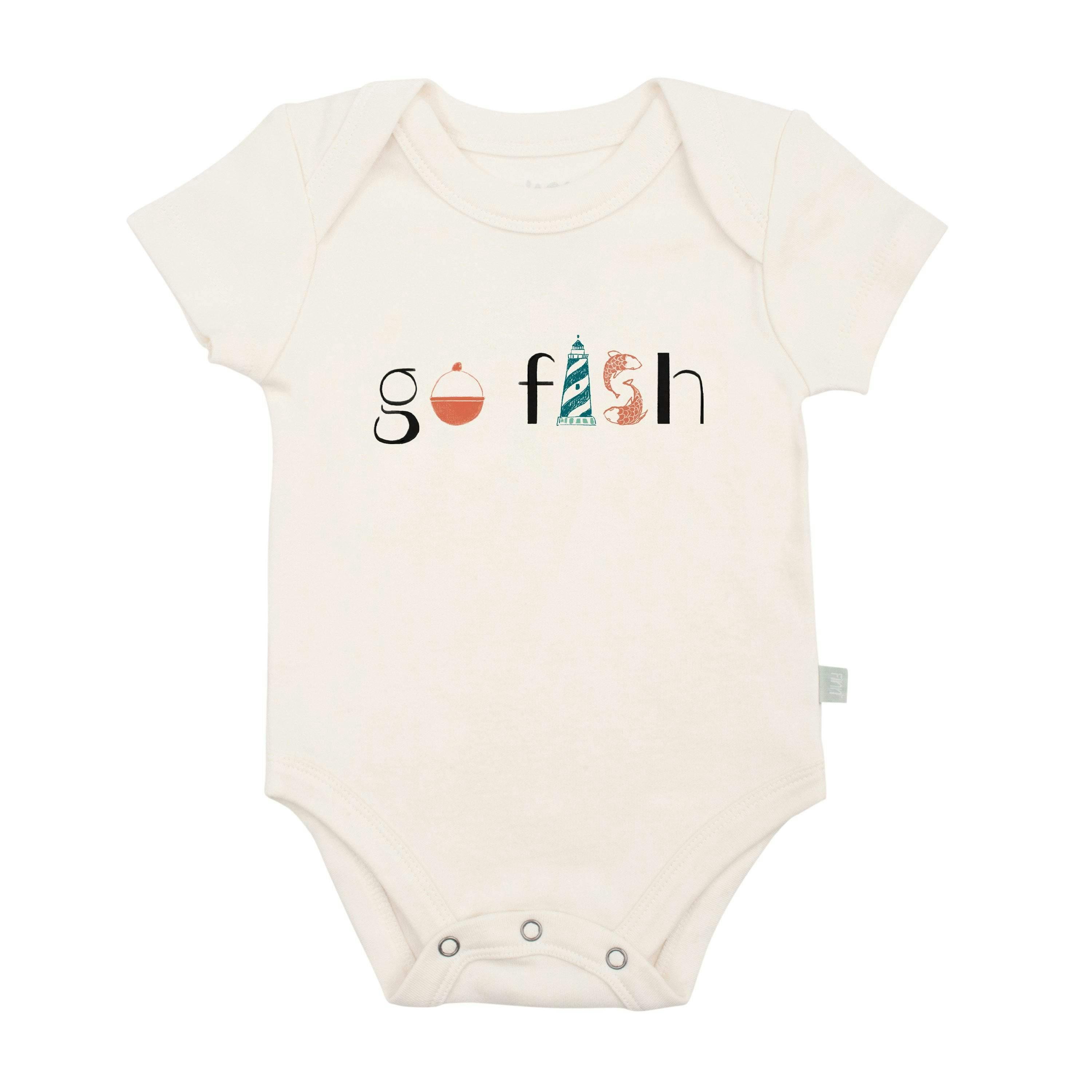 graphic bodysuit | go fish