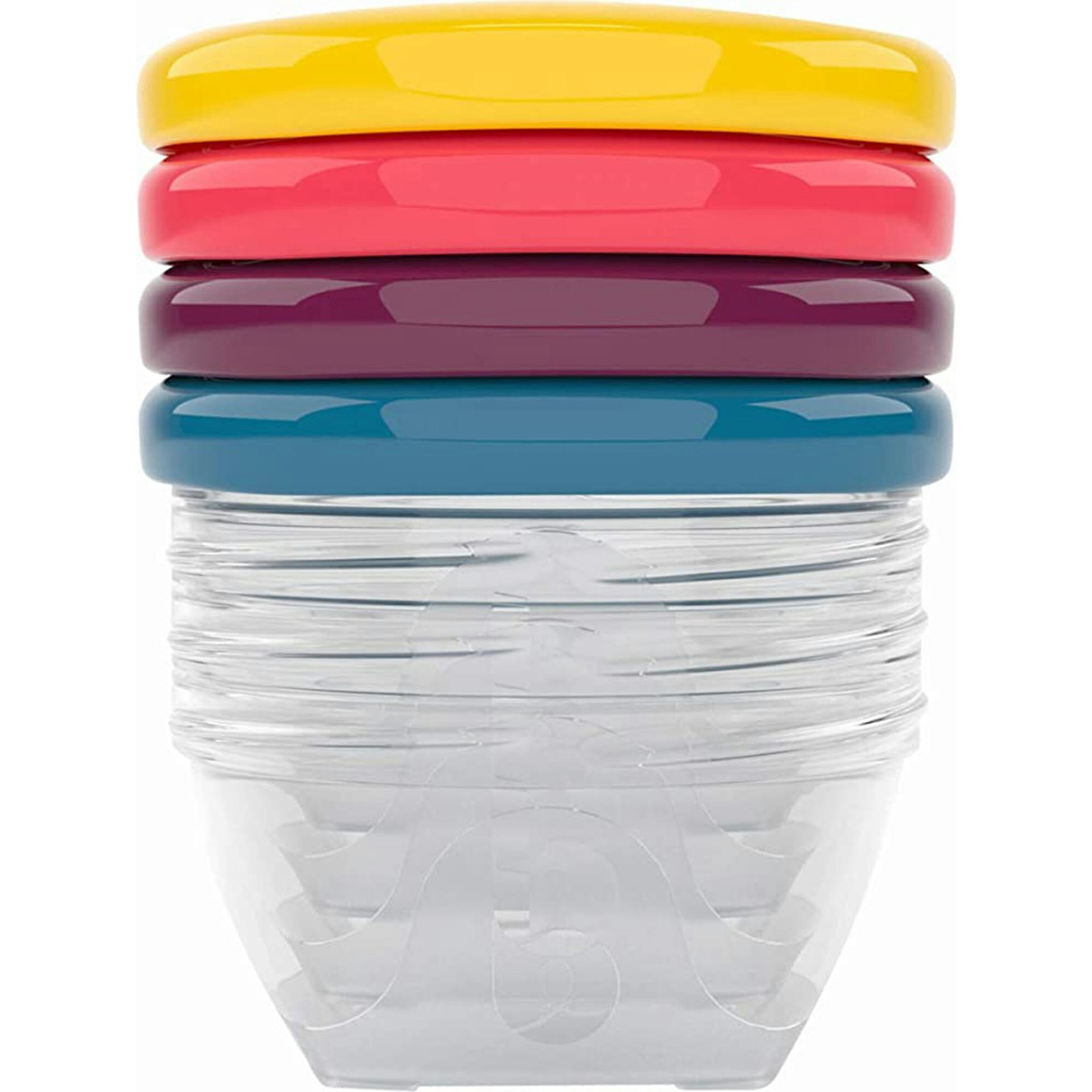 Babymoov Leakproof Baby Food Storage Containers (Airtight Meal Prep Bowls)