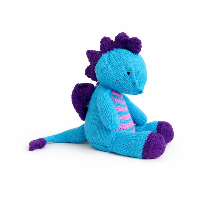 Knit Buddy  | Tina the Turquoise Dragon