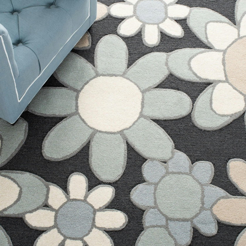 Kids Adriana Rug, Grey