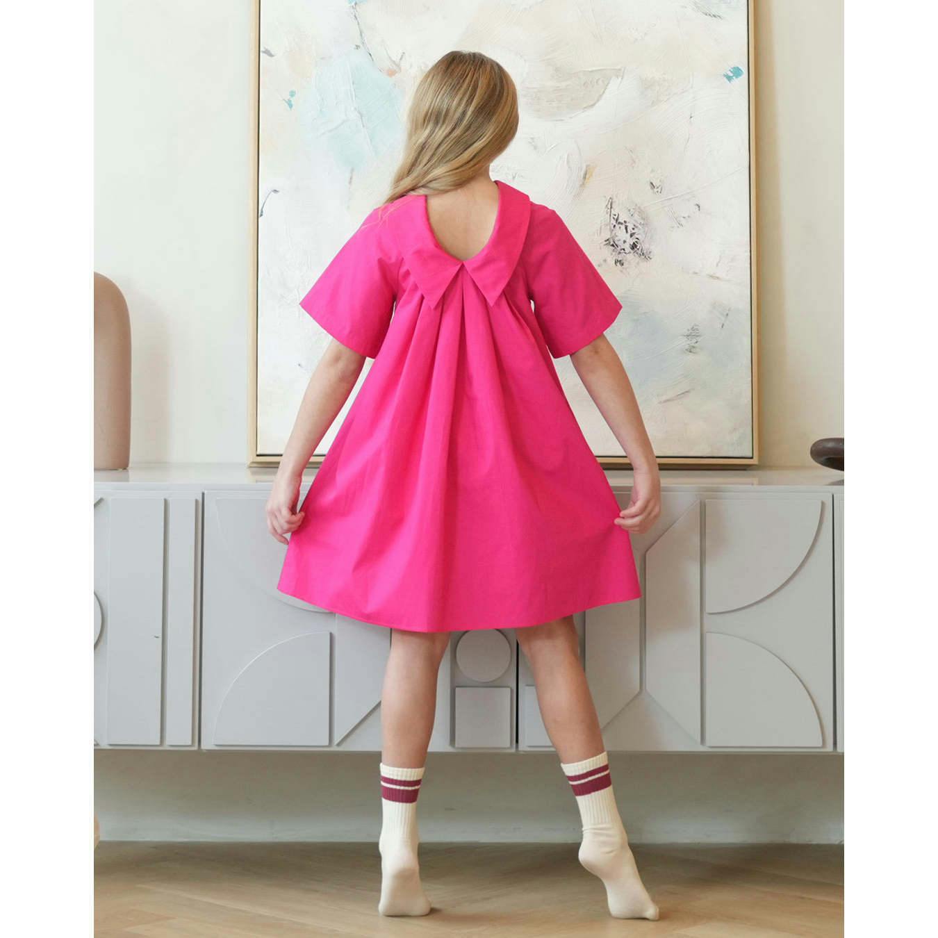 Mae Dress, Pink