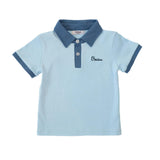 Custom Embroidered Contrast Polo Shirt