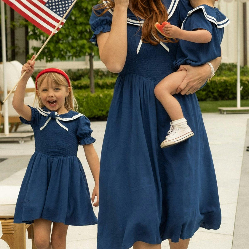 Alice Dress in Sailor Navy