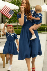 Alice Dress in Sailor Navy