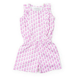 Lola Girls' Romper - Palm Beach Pineapples