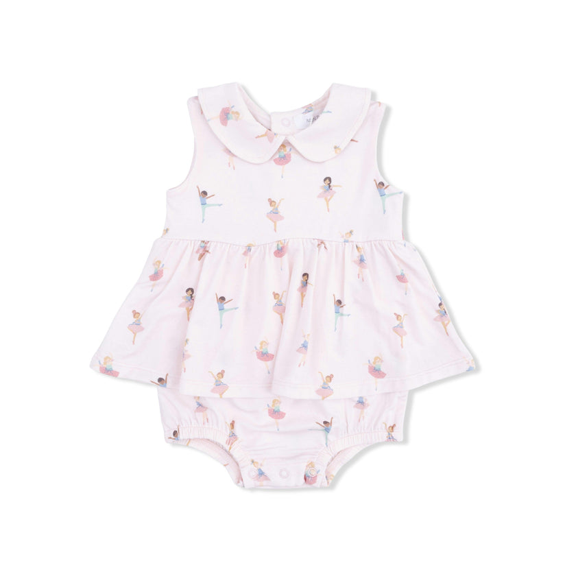 Petite Ballet - Peter Pan Collar Bubble with Skirt