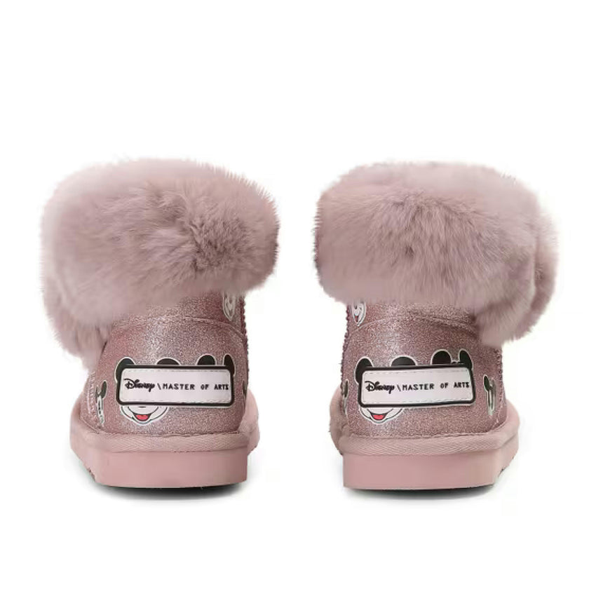 Pink Mickey Boots