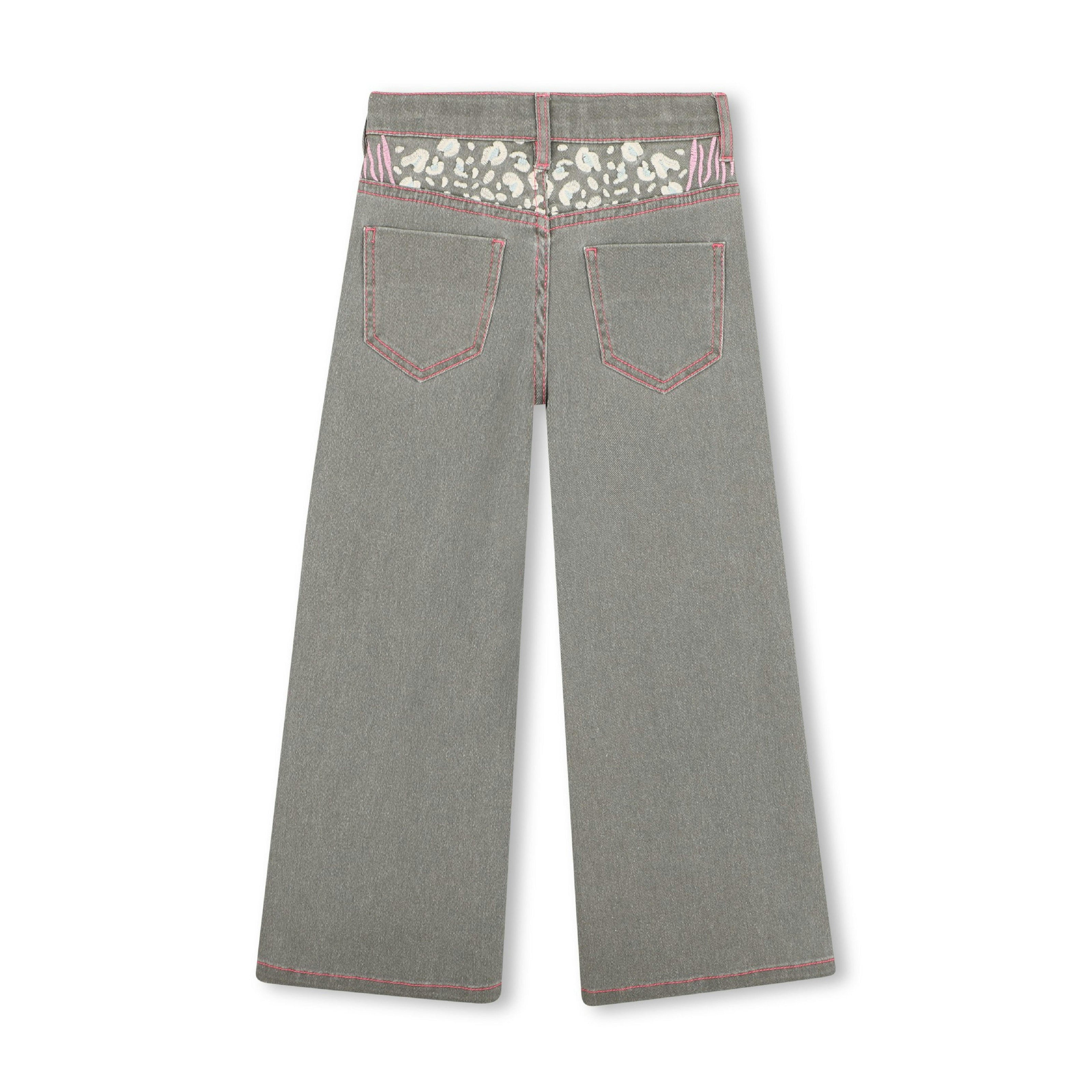 Forest Green Wide‑Leg Twill Pants