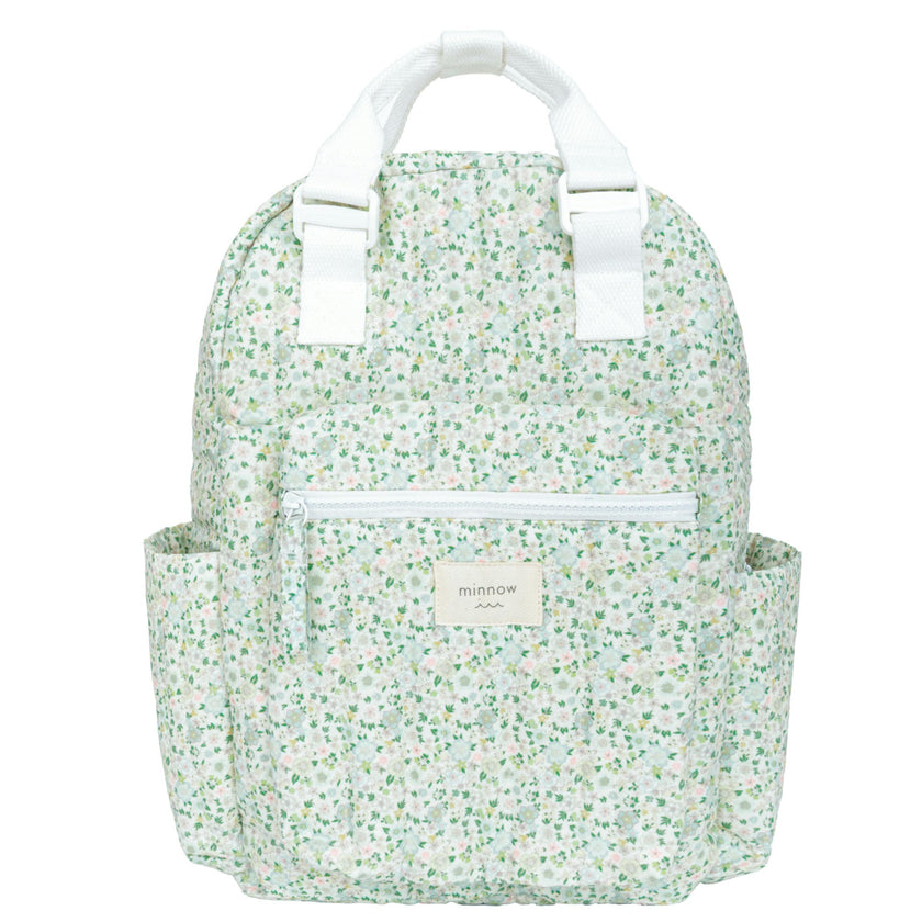 Sea Marsh Floral Coated Everyday Backpack