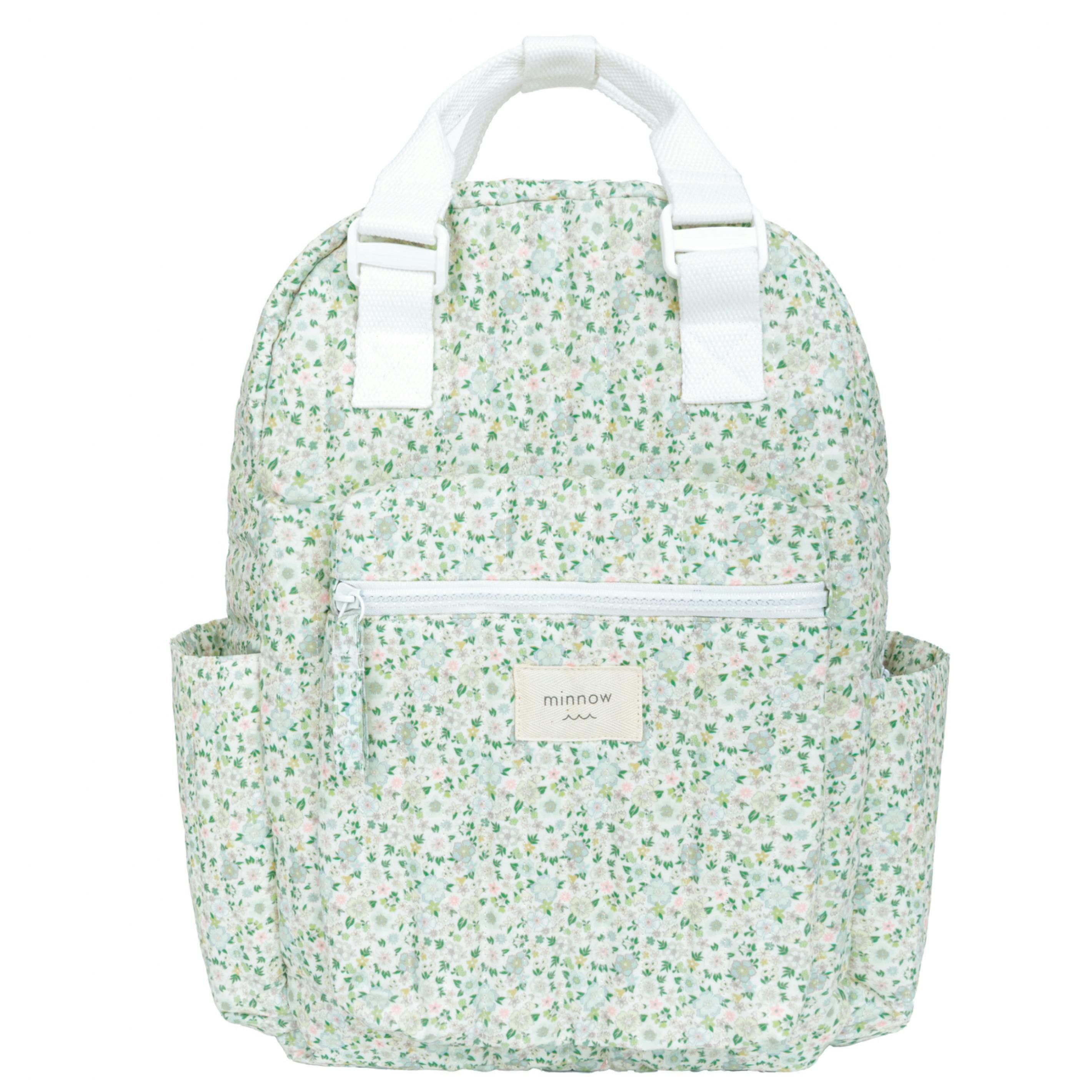 Sea Marsh Floral Coated Everyday Backpack
