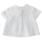 NANOS Delicate Pleats Baby Shirt