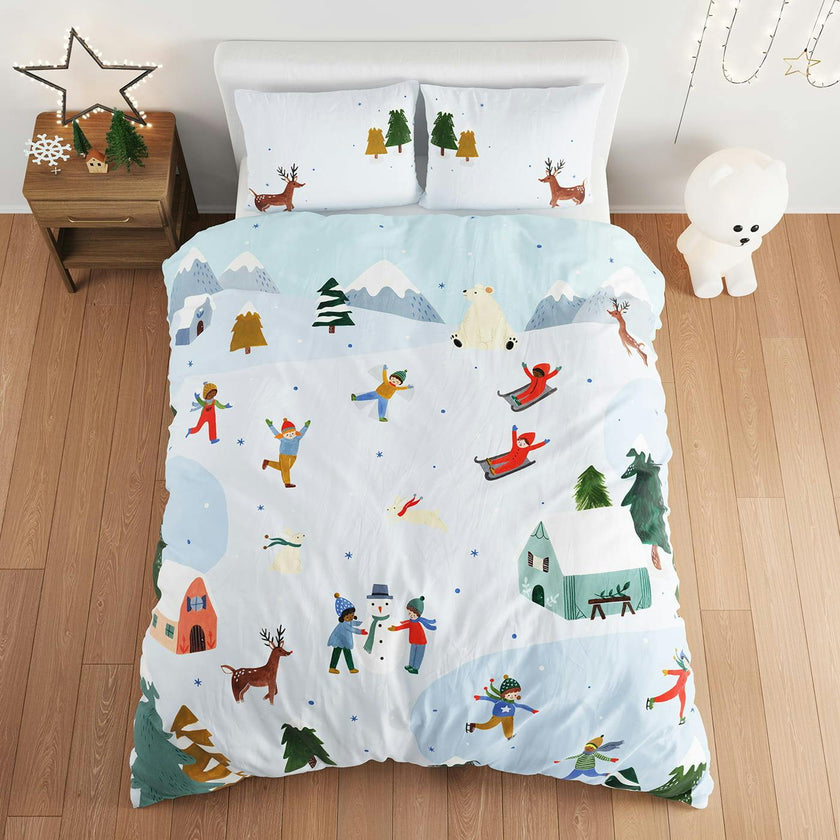 Snowy Day Bedding Set