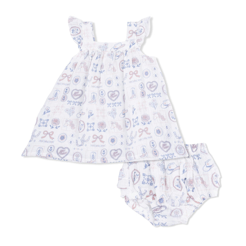 Country Western Heirlooms - Sundress & Bloomer