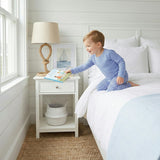 Cobalt Stripe Bamboo Toddler Pajama Set