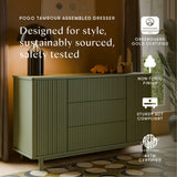 Babyletto Pogo Tambour Extra Wide Assembled Dresser (58")