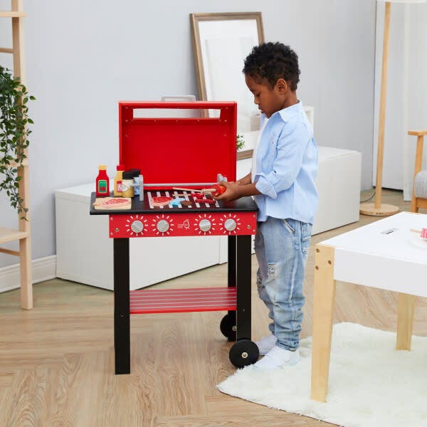 Little Helper Backyard BBQ Play Stand Play Kitchen
