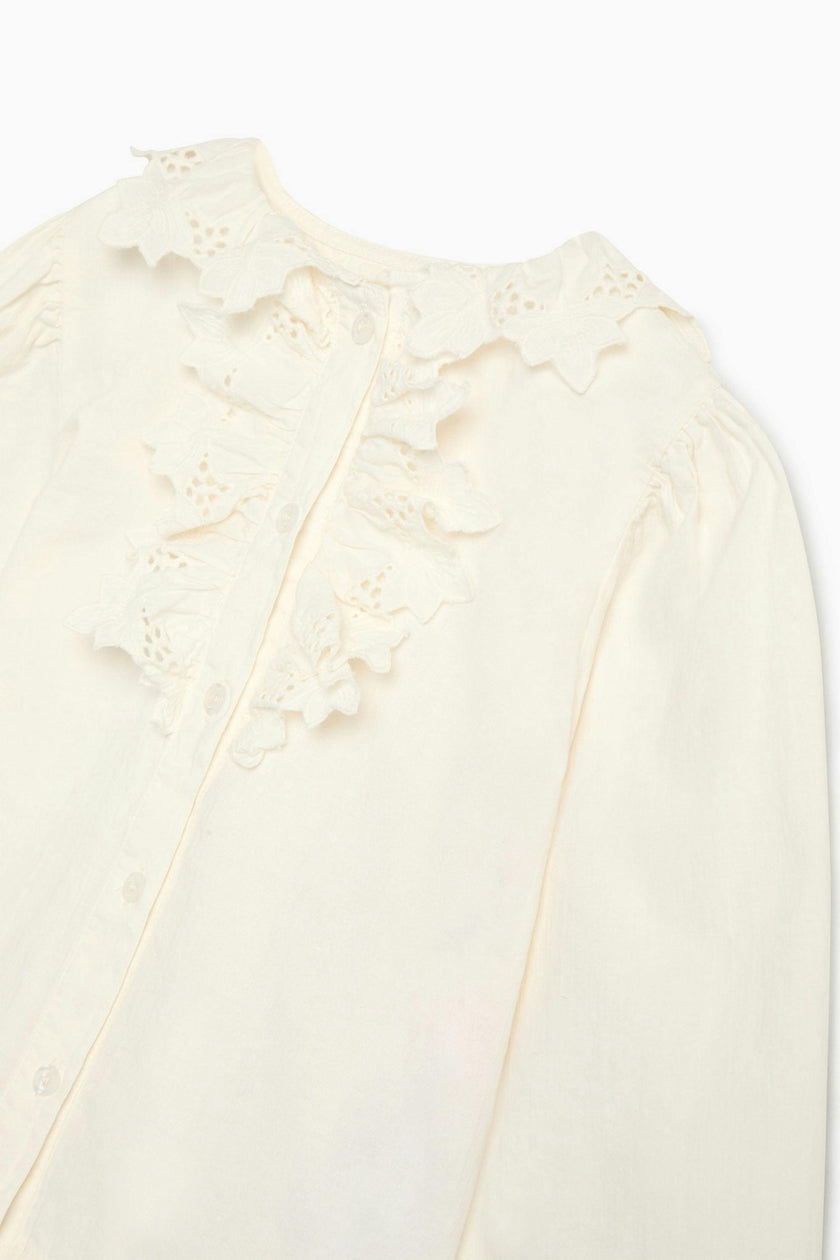 Soleil Blouse Whisper White