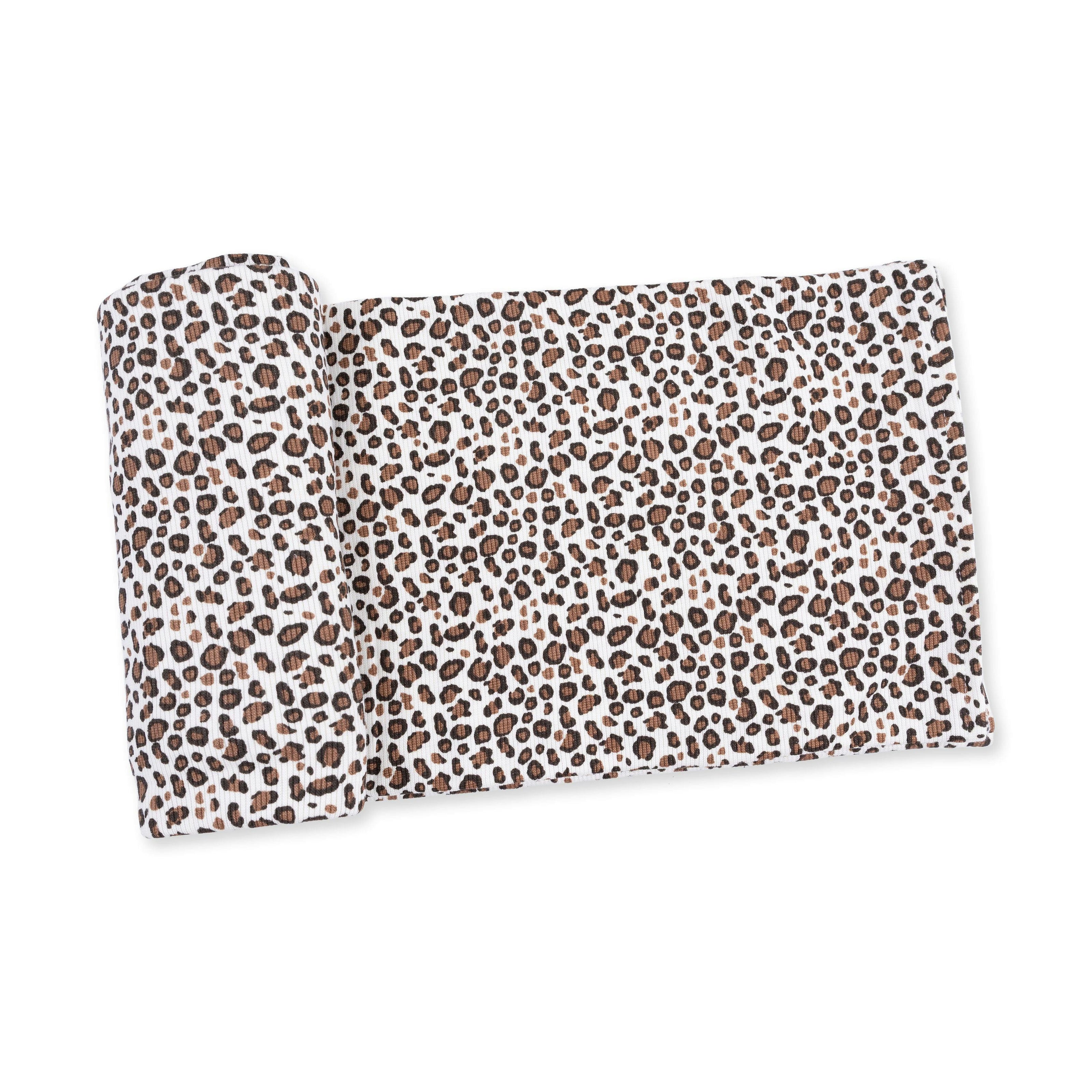 Leopard Rib - Swaddle Blanket