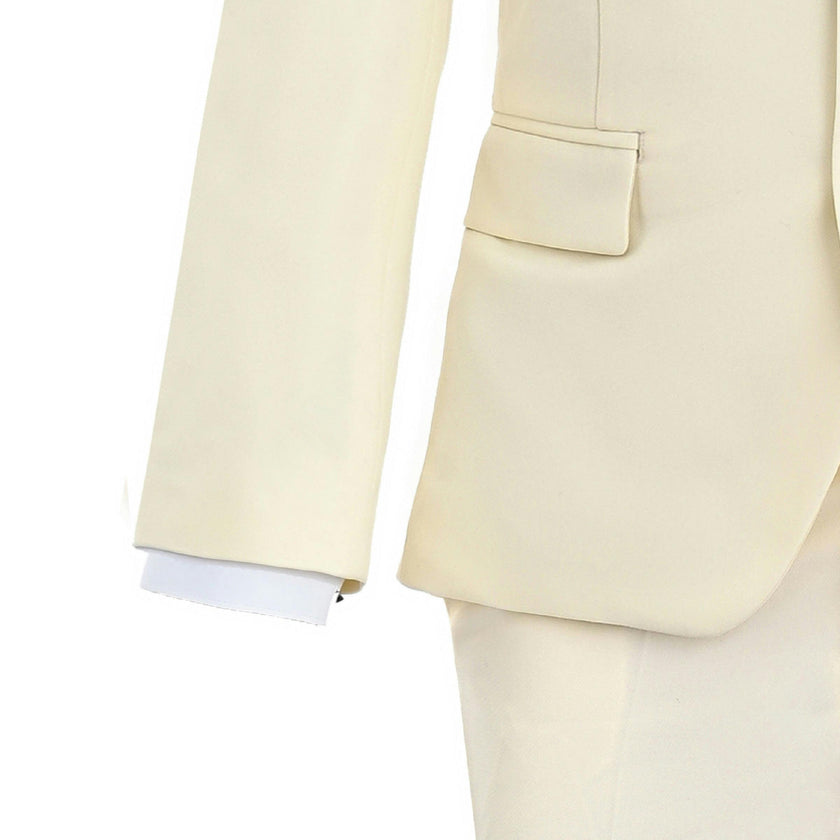 Cream Formal Suit Set