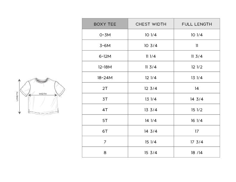 Boxy Tee Under The Sea