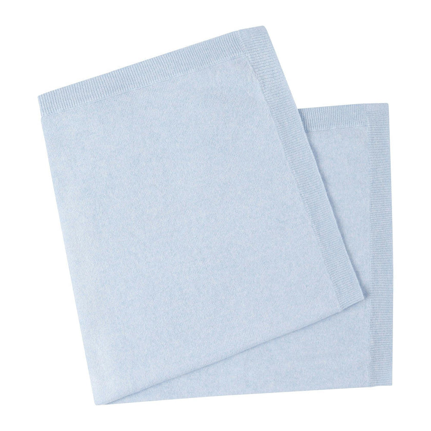 Blue Cashmere Blanket