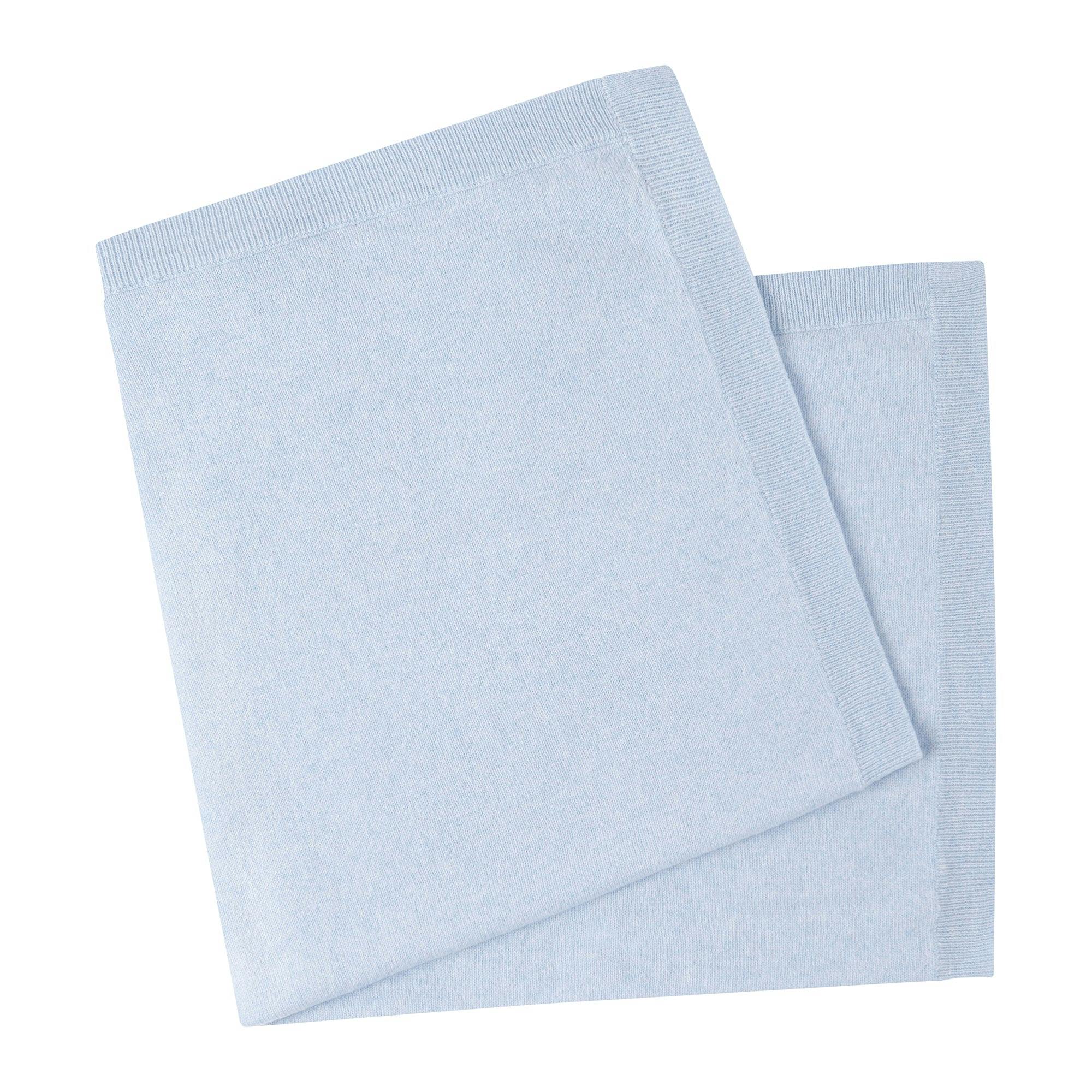 Blue Cashmere Blanket