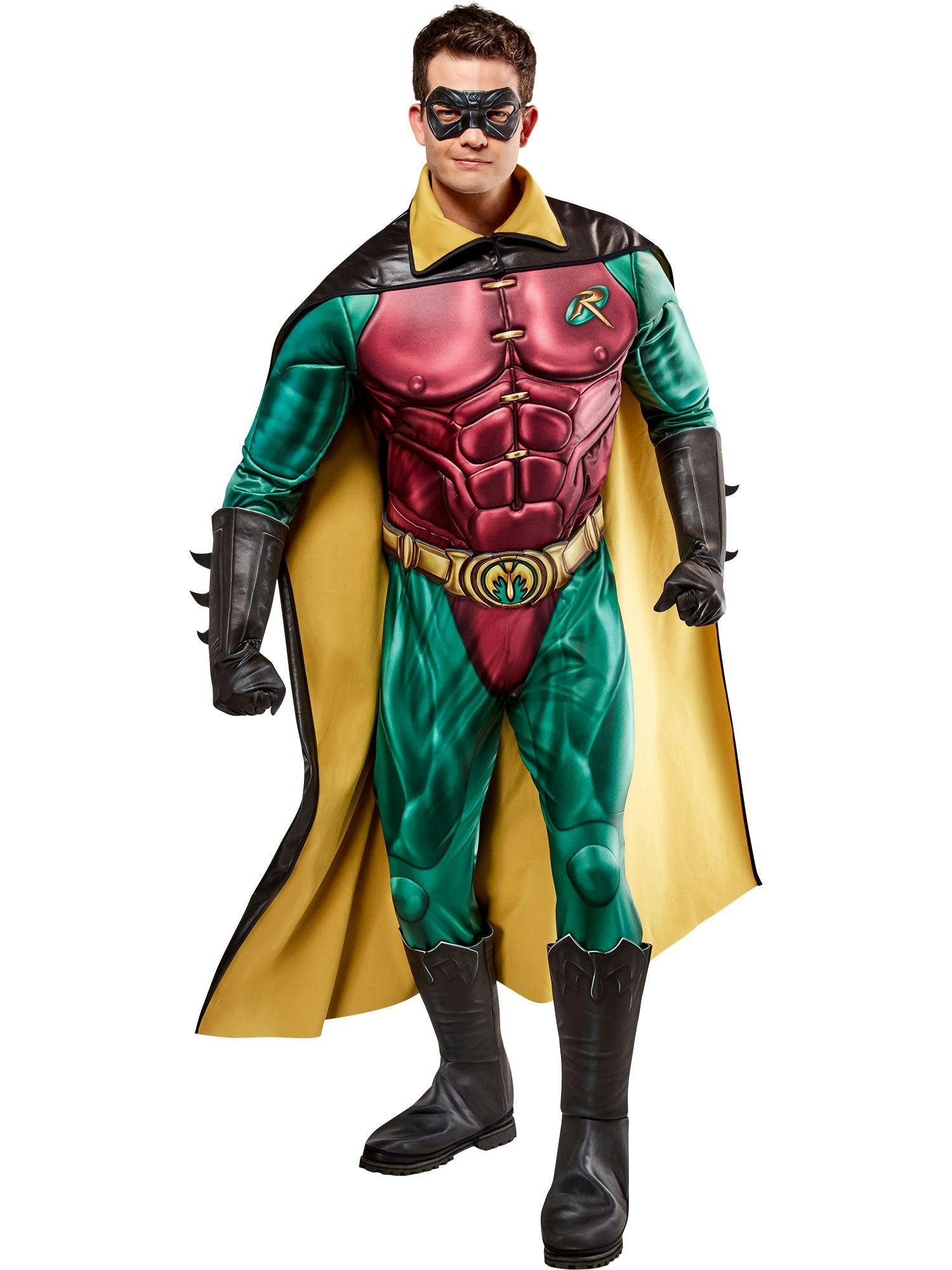 Men's Batman Forever Robin Costume - Deluxe