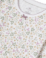 Kid's Pima Snug Fit Pajama Set in Meadow Bloom