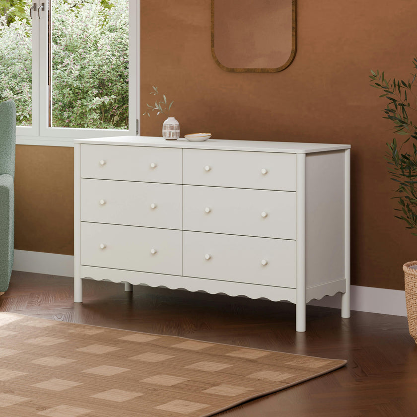 Swell 6-Drawer Wide Assembled Dresser (56")