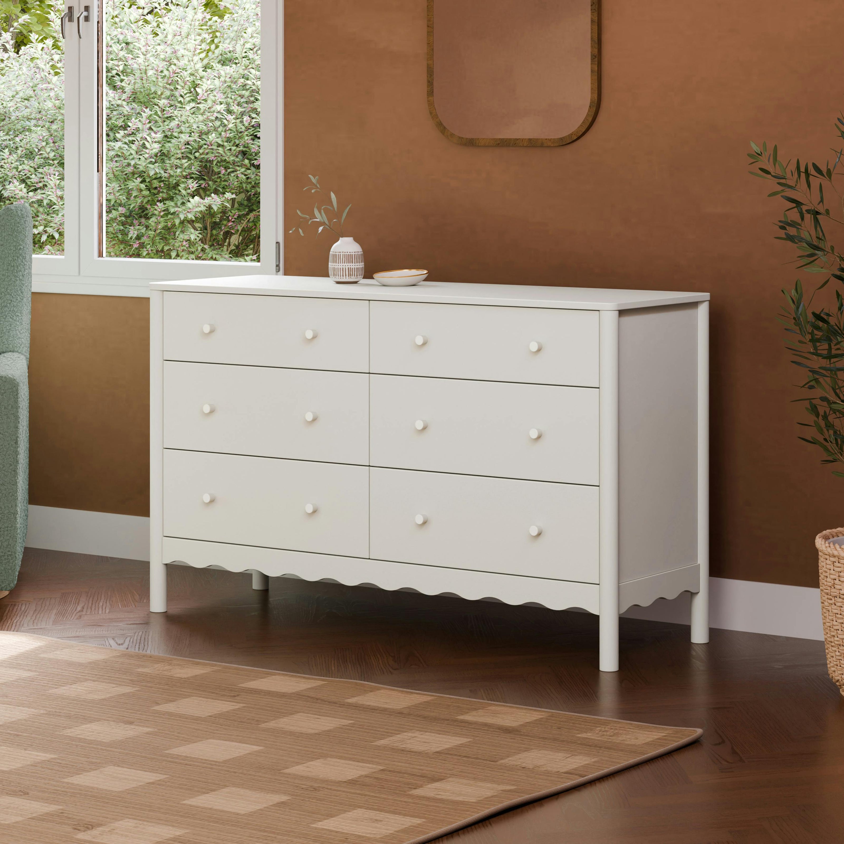 Swell 6-Drawer Wide Assembled Dresser (56