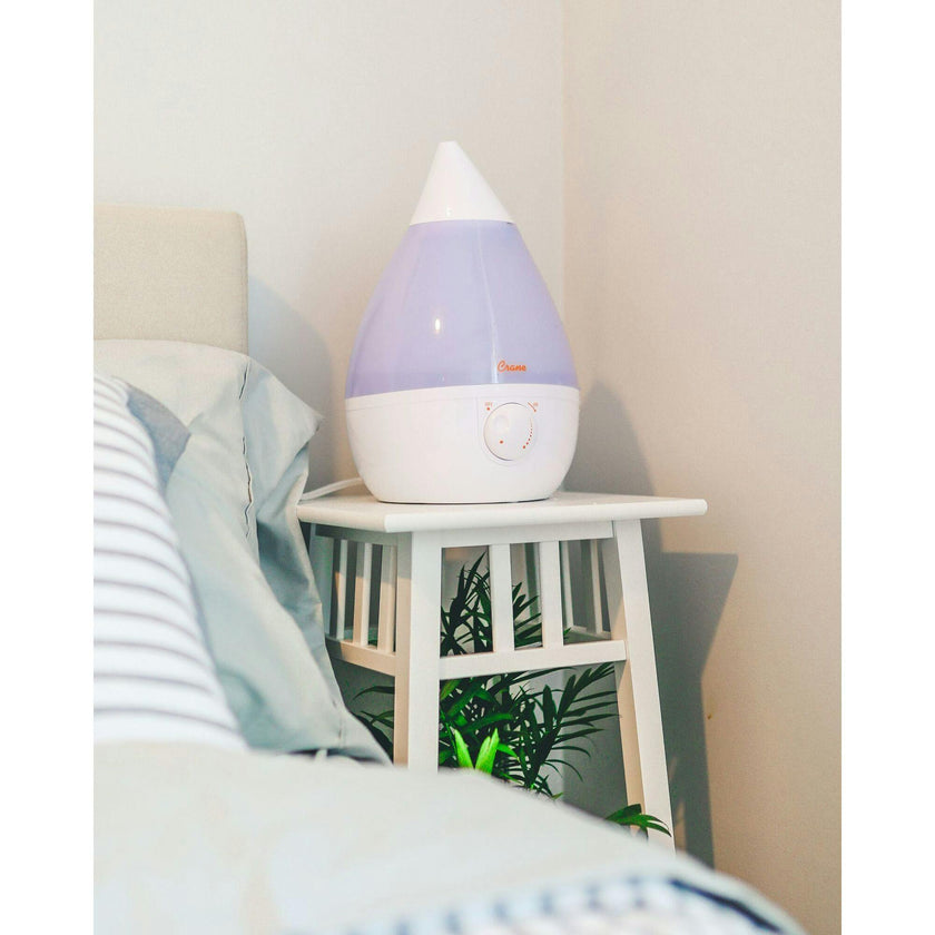 Ultrasonic Cool Mist Drop Shape Humidifier