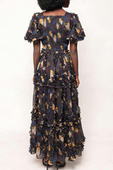 Layla Dress in Winter Floral