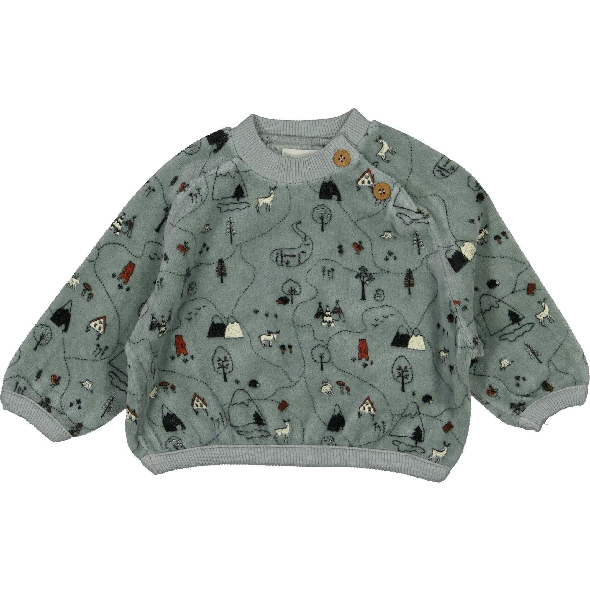 Embroidered Pullover