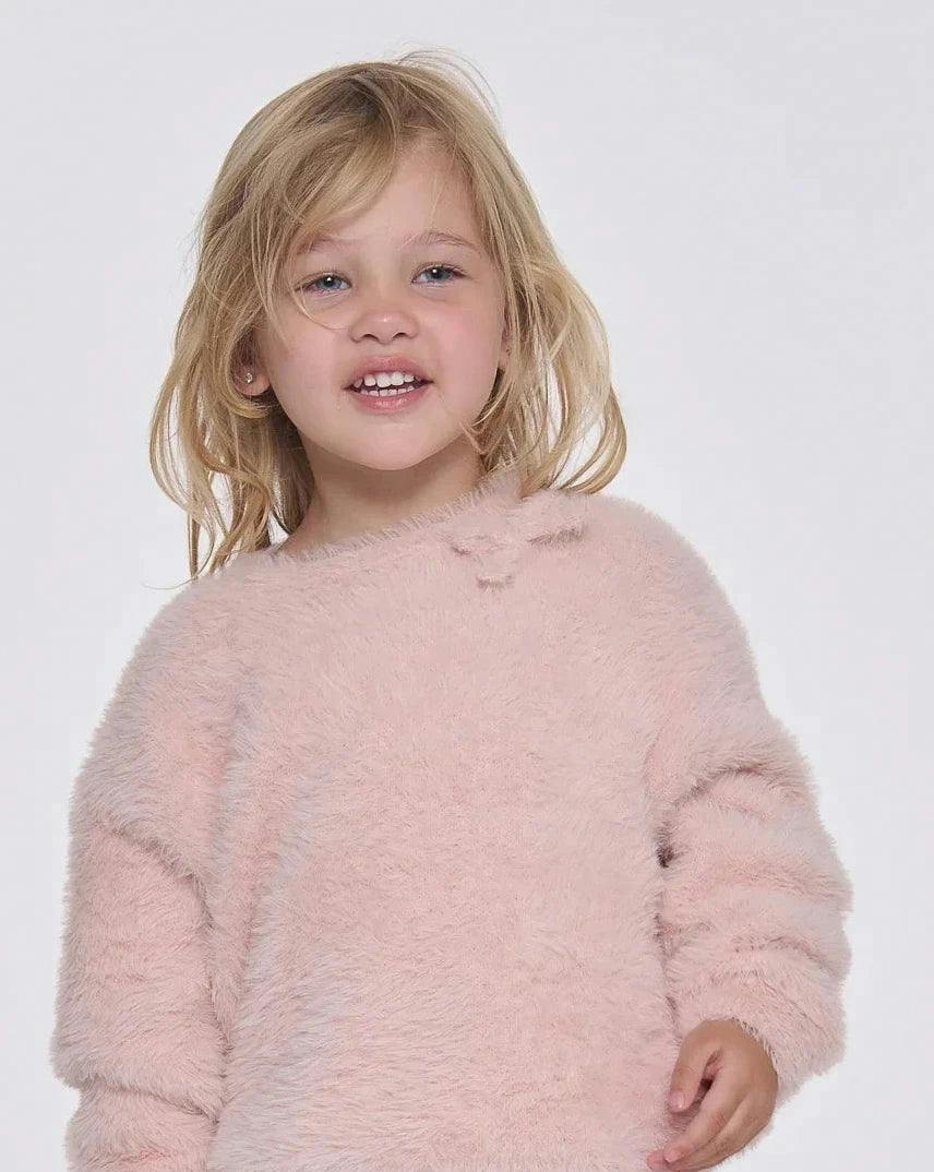 Boxy Bow Sweater • Furry