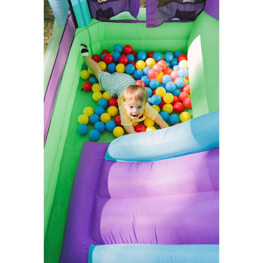 Zoo Park Inflatable Bounce House With Ball Pit