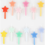 Rainbow Star Candles