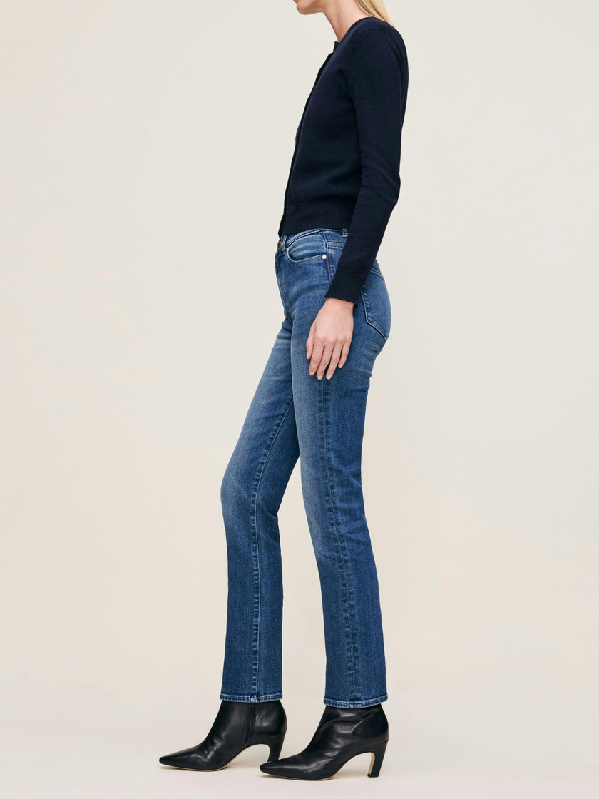 Halle Straight High Rise Instasculpt™ 29" Jeans Oceanside