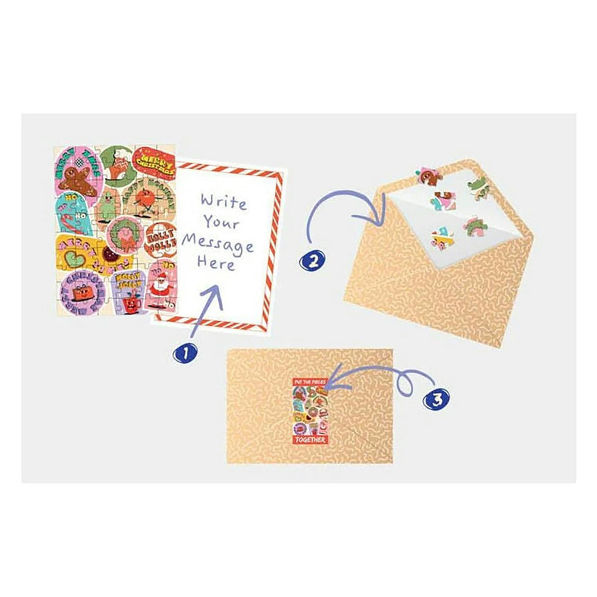 JOS: Jigsaw Greeting Card Puzzle - Happy Holiday