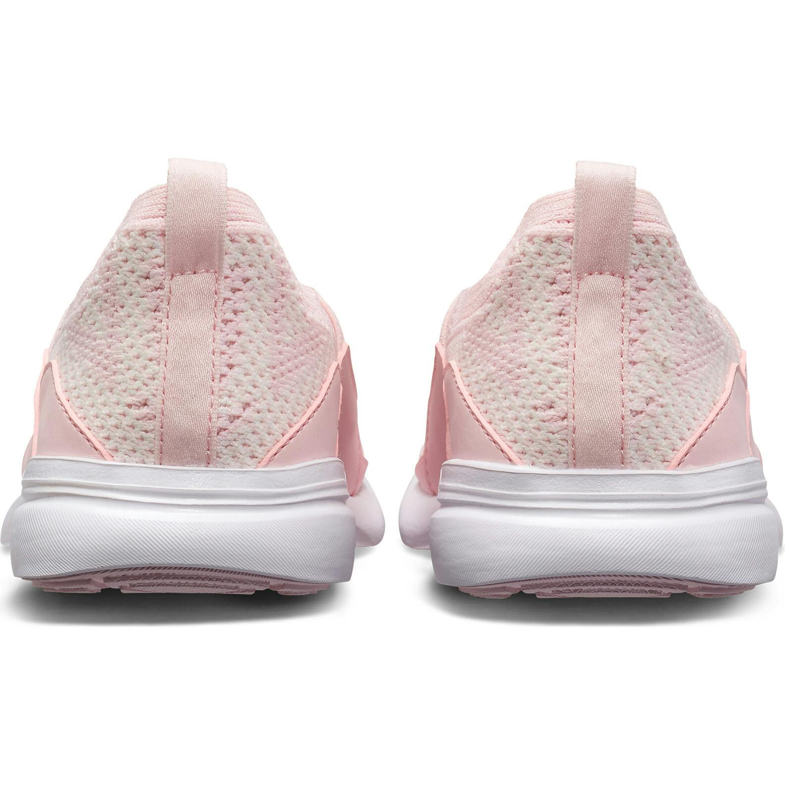 Youth's TechLoom Bliss Bleached Pink / Ivory / White, Pink
