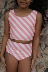 Soleil Stripe Two Piece Tank