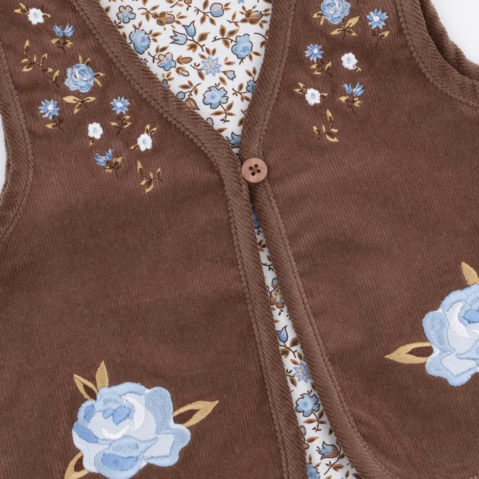 Hazel Floral - Vest with Lining