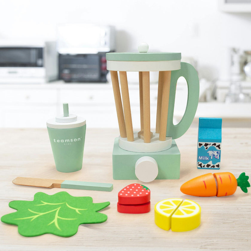 Little Chef Frankfurt Wooden Blender Play Kitchen Accessories