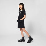 Black Bow Collar Dress