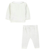 TARTINE ET CHOCOLAT Brushed Fleece Baby Set - Nacre