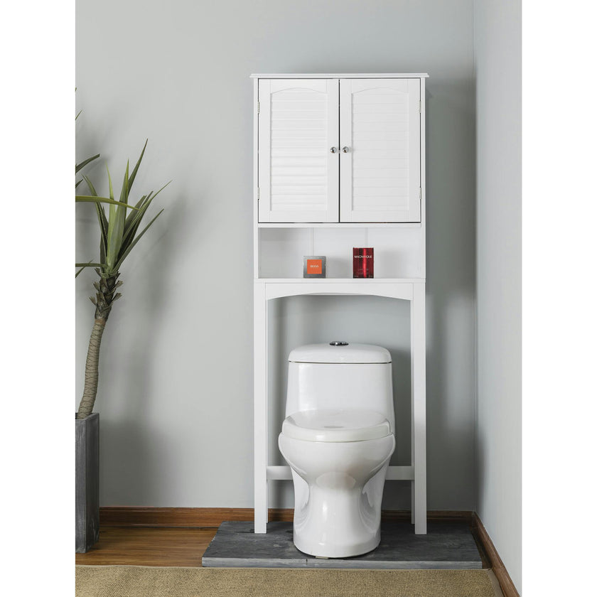 Louis Wooden Space Saver with Shutter Style Doors